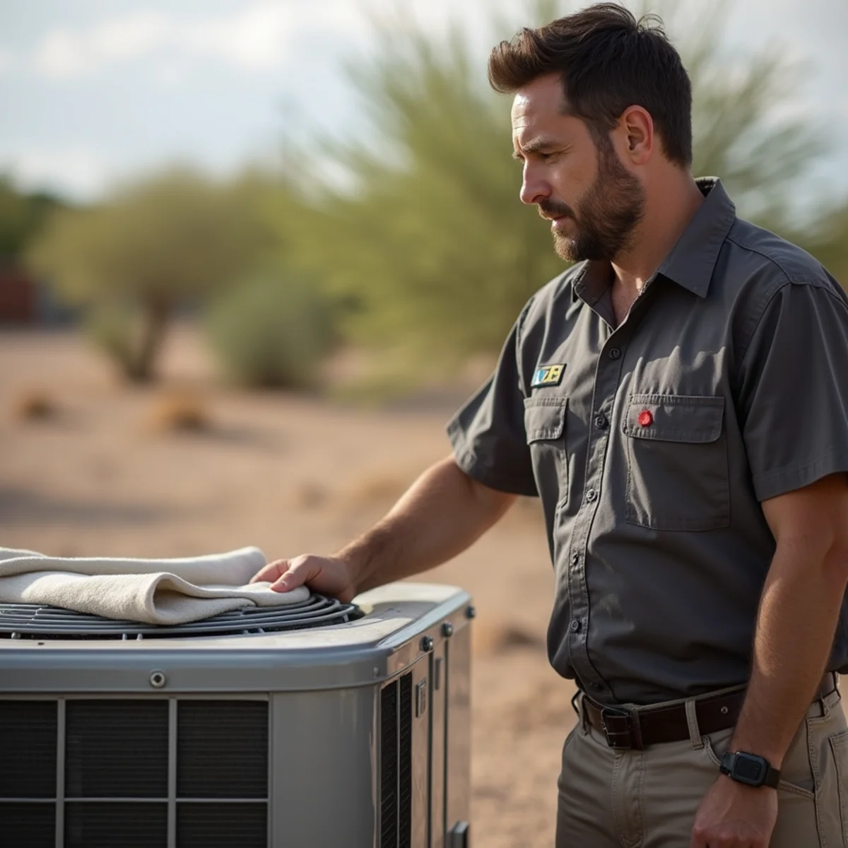 A Cortez Ranch neighborhood home in the Apache Junction, AZ area served by our HVAC team
