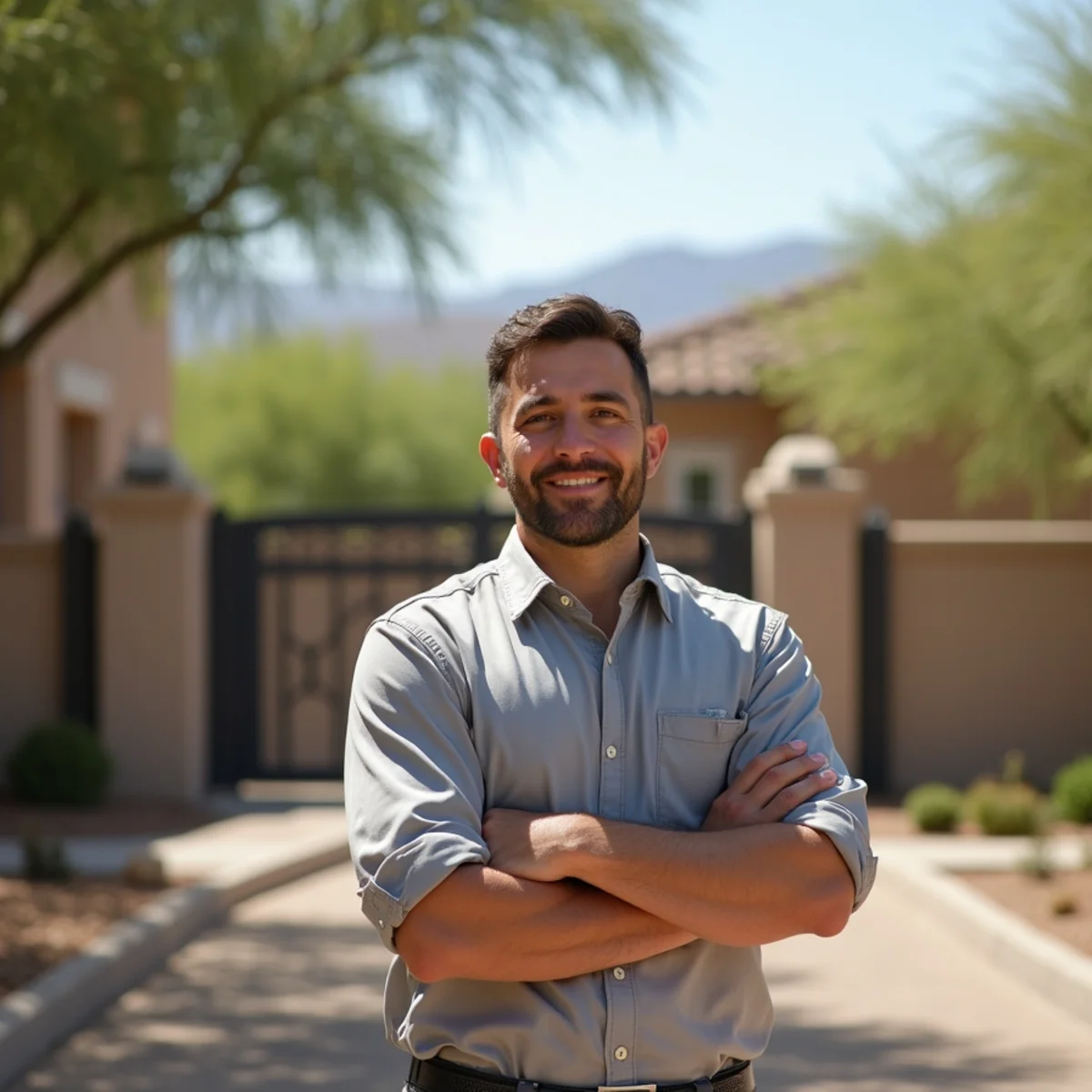 A Dolce Vita neighborhood home in the Apache Junction, AZ area served by our HVAC team
