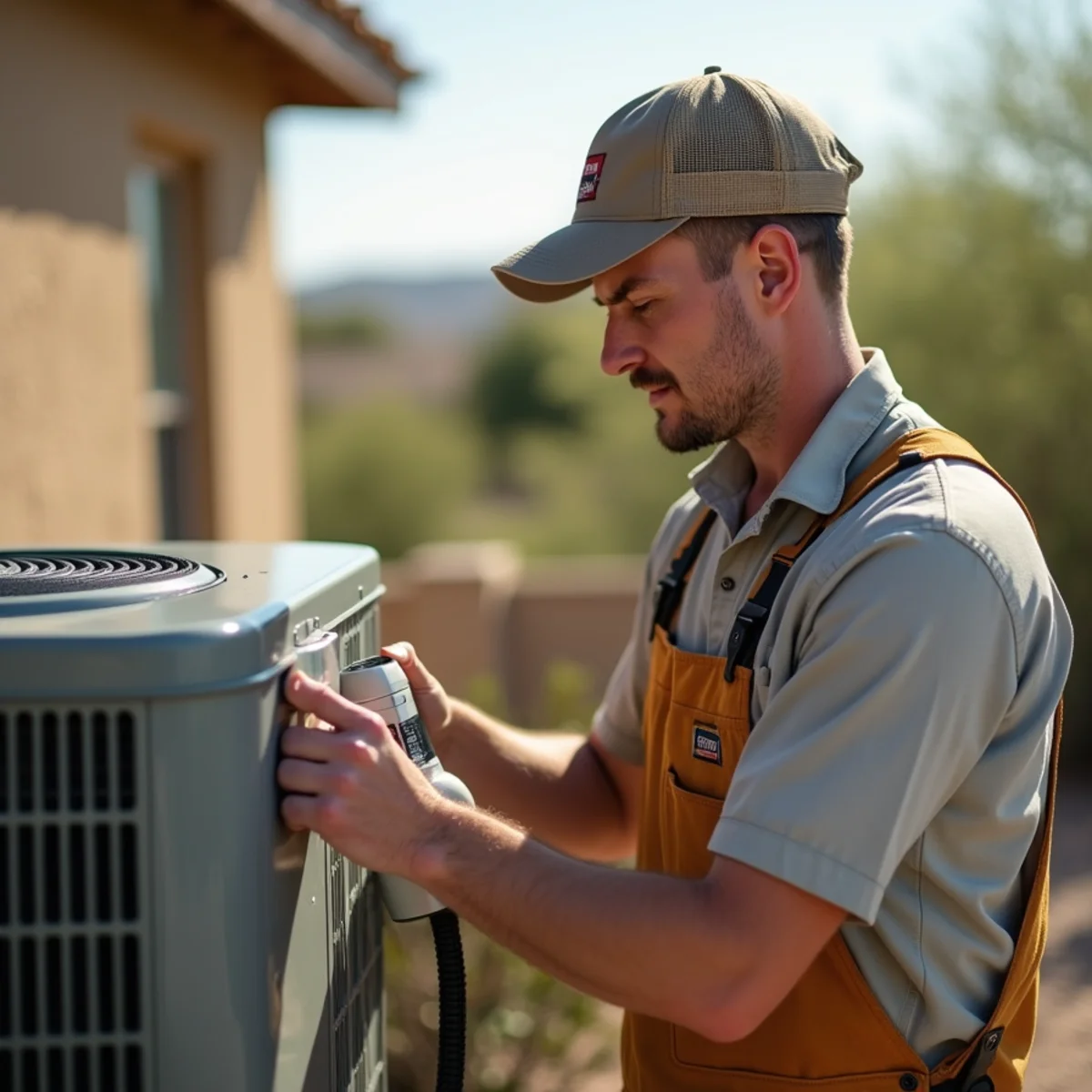 A Ironwood neighborhood home in the Apache Junction, AZ area served by our HVAC team