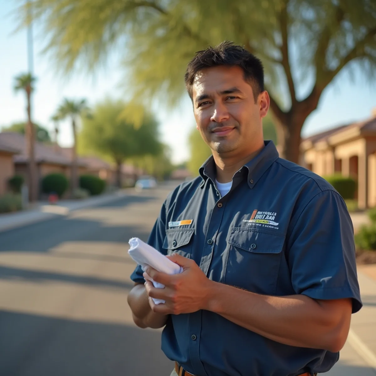 HVAC service at a Royal Palm home in the Apache Junction area