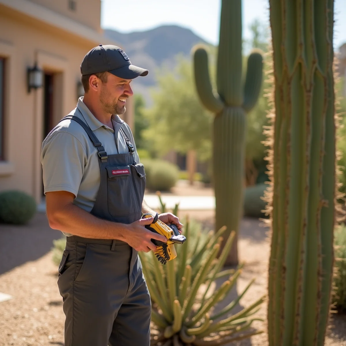 HVAC service at a Saguaro Canyon Village home in the Apache Junction area