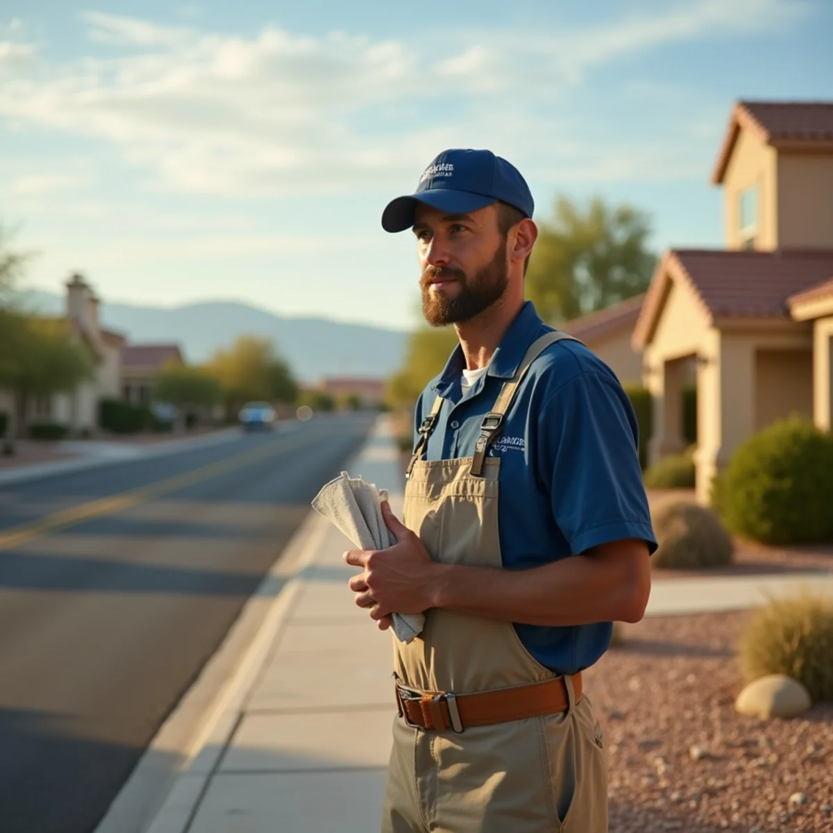 HVAC service at a Mesa home in the Apache Junction area
