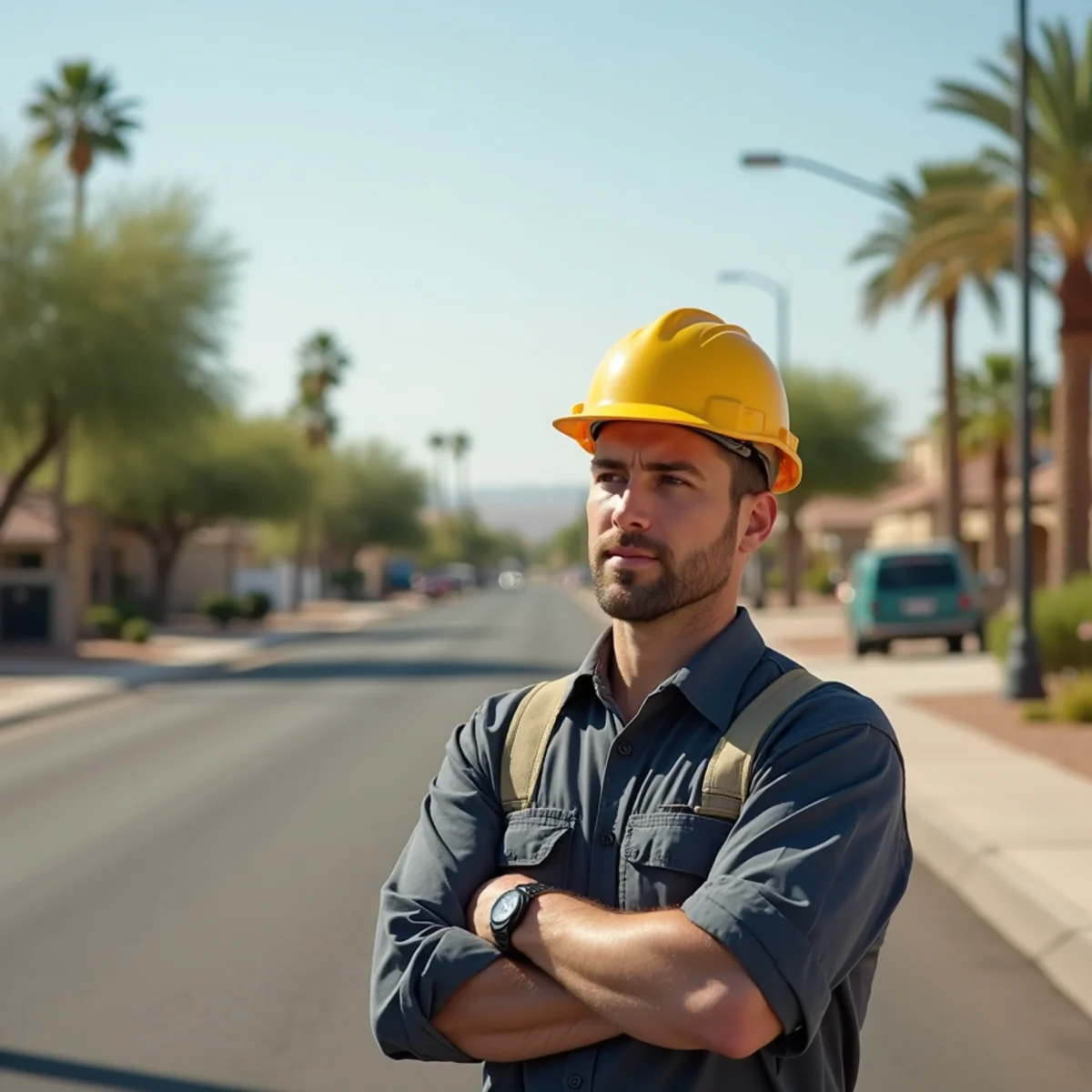 A Mesa neighborhood home in the Apache Junction, AZ area served by our HVAC team