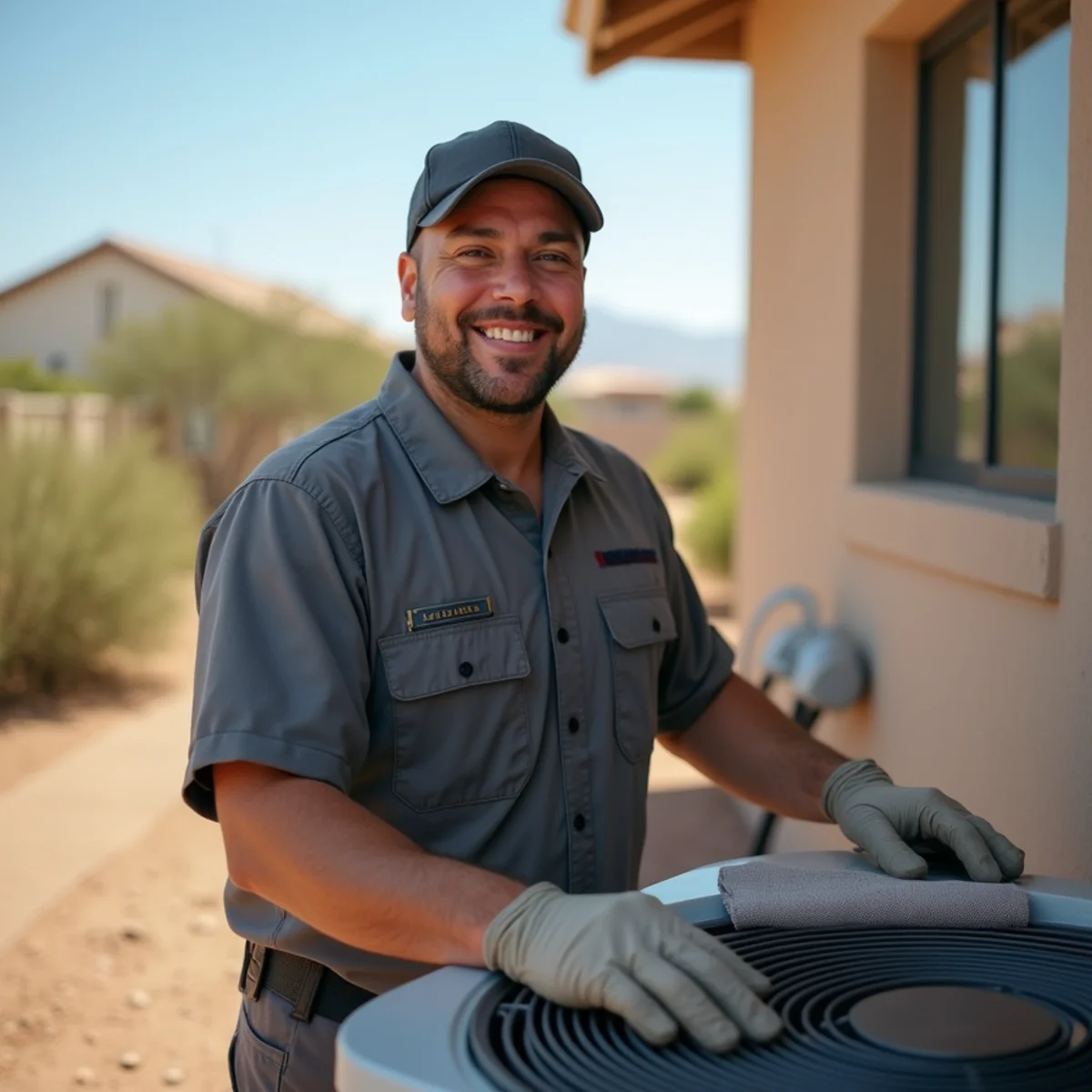 HVAC service at a Sacaton home in the Apache Junction area