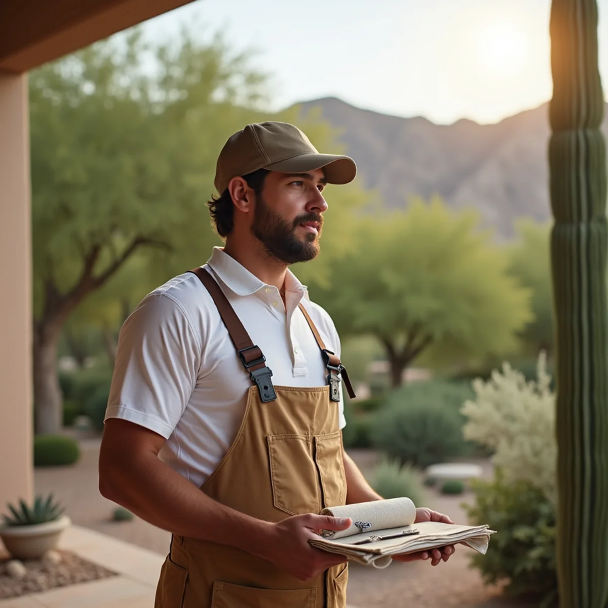 HVAC service at a Scottsdale home in the Apache Junction area