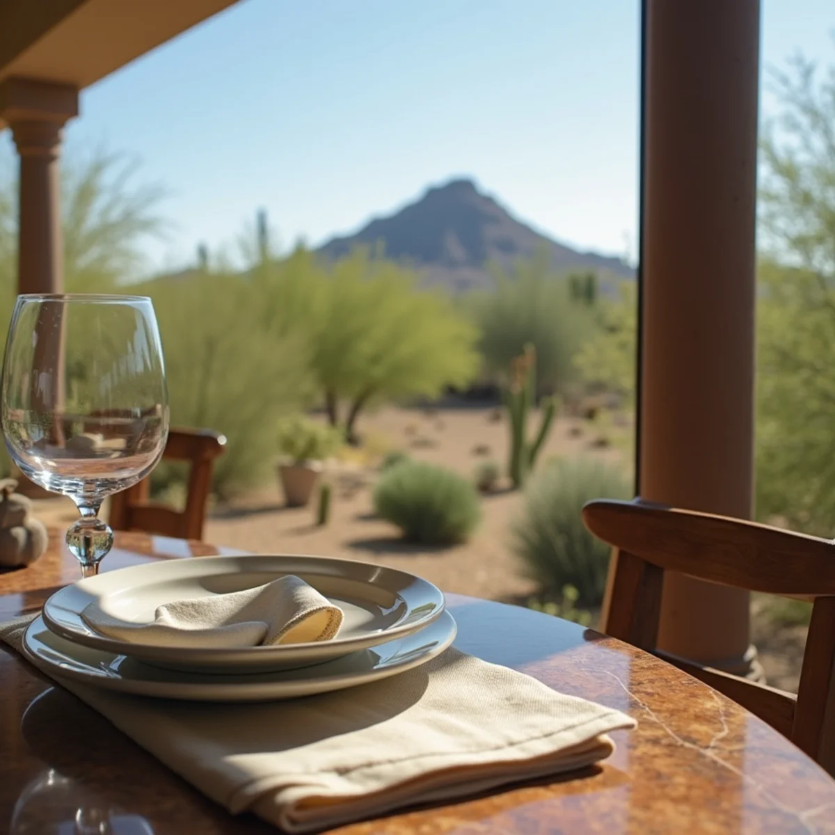 A Scottsdale neighborhood home in the Apache Junction, AZ area served by our HVAC team